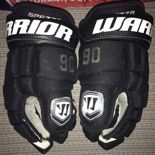 Warrior Luxe Hockey Gloves 14” Black Jason Spezza Pro Stock Digital Palms