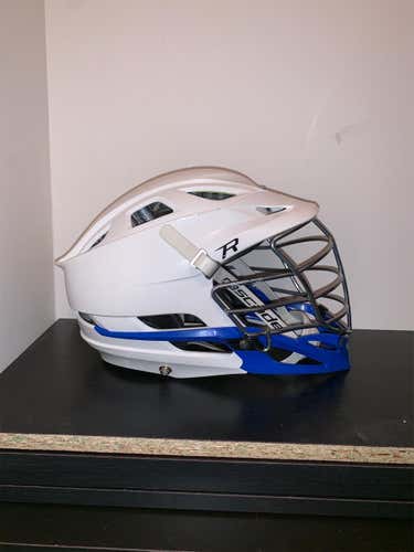 White Cascade R with blue chin