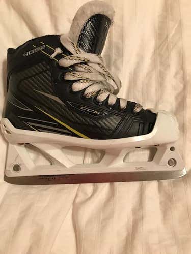 CCM 4092 Hockey Goalie Skates Junior Size 2.5