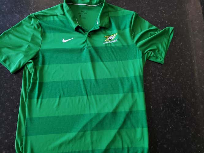 McDaniel Lacrosse team-issued Nike dri-fit polo (large)