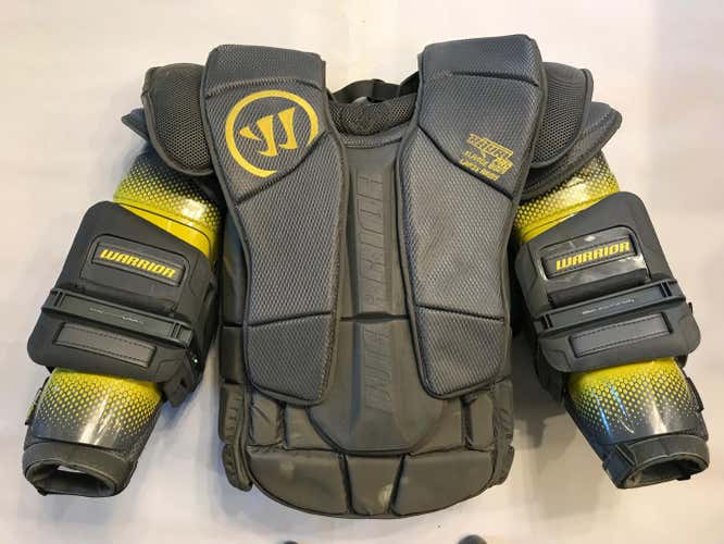 Warrior Ritual G1 Goalie Chest Protector Pro Senior XL Body L Arms Modified