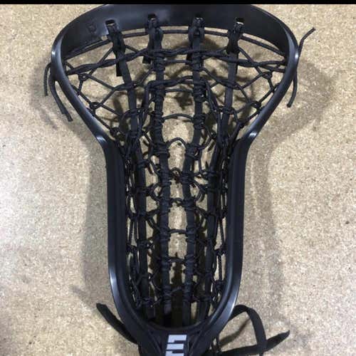 New Black Epoch Lacrosse Factory Tie Up, Purpose 15 Degree Head