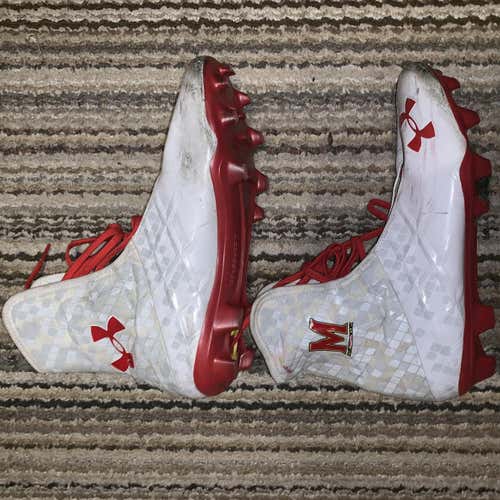 Univ. Maryland Game Worn White Highlights