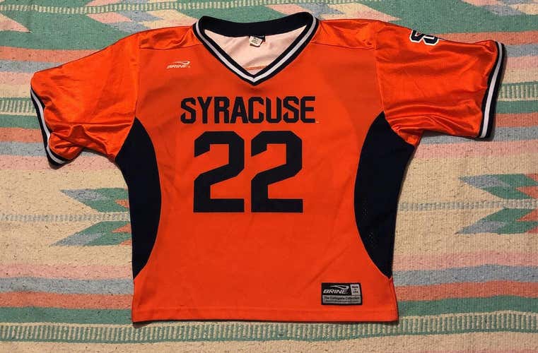 Vintage Brine Syracuse Lacrosse Jersey #22