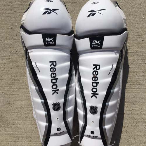 New 8k Pro Reebok Jofa Shin Pads Senior Pro Stock