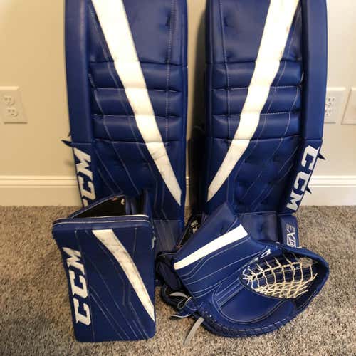 CCM E-Flex 3 Pro Pads, Glove, & Blocker