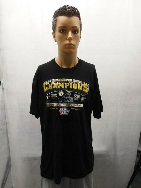 Pittsburgh Steelers Super Bowl XL Champions shirt XL