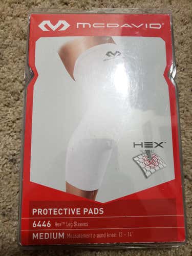 McDavid Padded Hex Knee/Leg Sleeve Pair