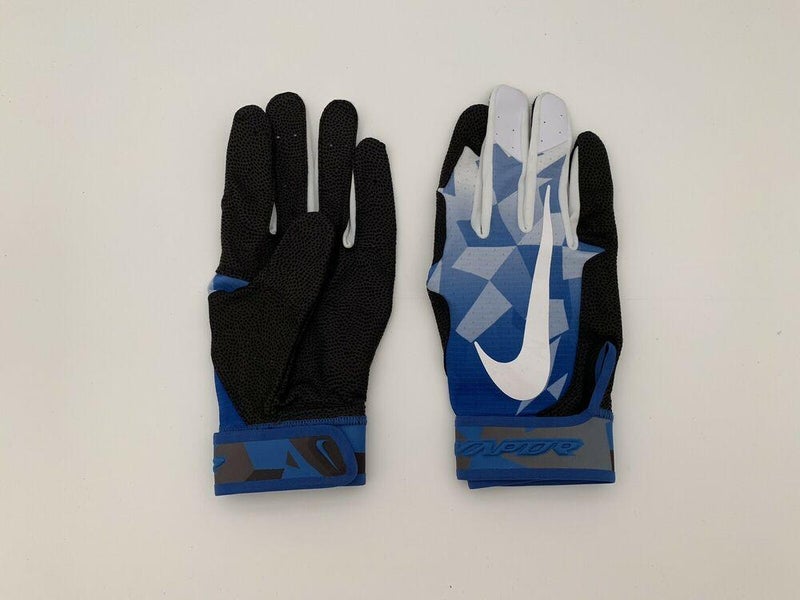 Nike Vapor Elite Pro Batting Gloves Blue/White/Black Men’s Size XXL (PGB522 103)