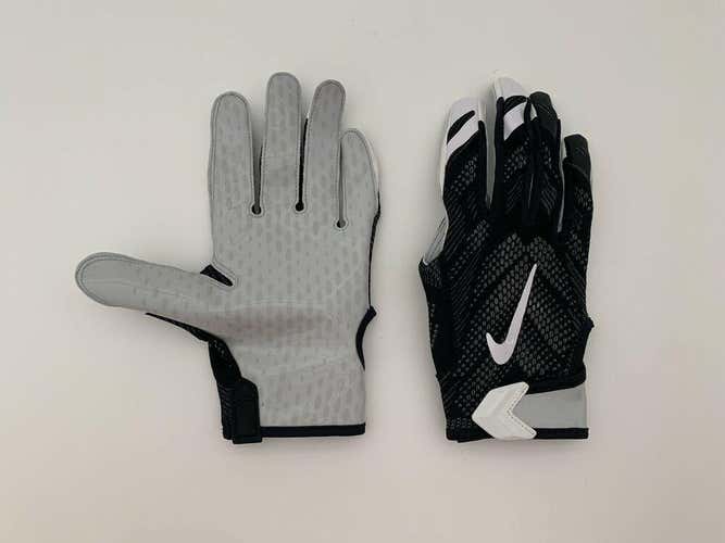 NEW! Nike Vapor Knit Receiver Football Gloves, NFL Black / Grey XL (PGF396-010)