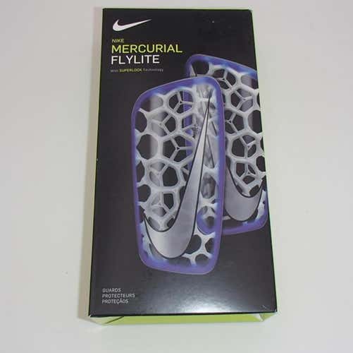 new Nike Mercurial FlyLite Shin Guards Superlock Technology Adult Large soccer