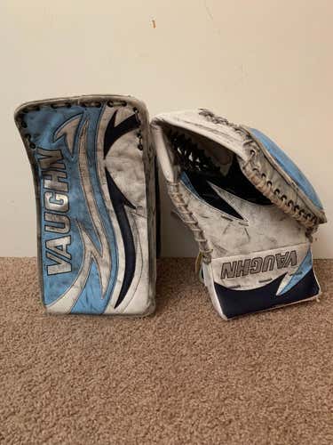 Vaughn Goalie Glove & Blocker Regular Senior Pro Stock