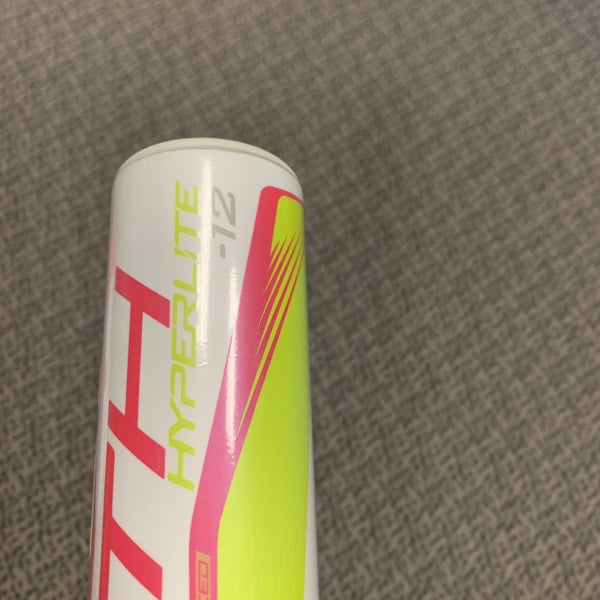 White New High School/College Easton Composite Stealth Hyperlite Bat (-12) 20 oz 32"