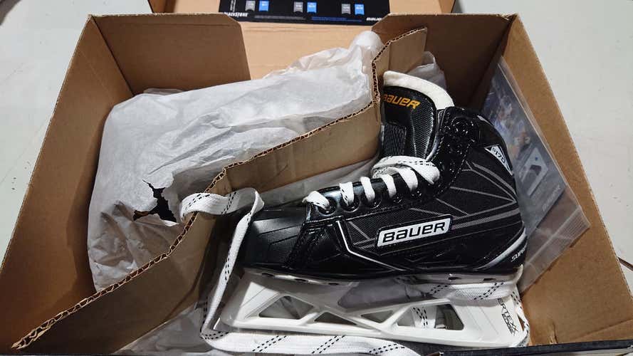 New Bauer Supreme S170 Hockey Goalie Skates Junior Size 2