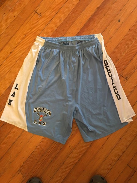 NJ Andrew DeCicco Chico'86 Lacrosse Lax Summer Team Stretchy Game Shorts XL-XXL