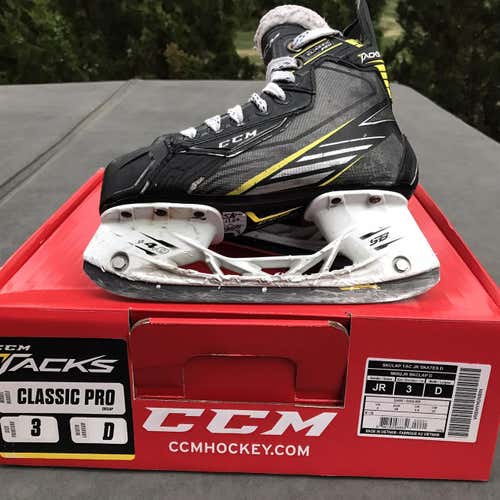Tacks Classic Pro Hockey Skates Junior Size 3