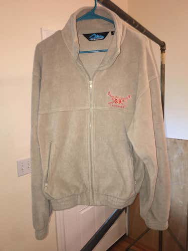 NJ Bergen Catholic BC Crusaders Lacrosse Lax Oradell Women's M Full Zip embroidered Fleece Jacket