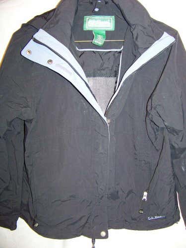 LL Bean Hooded Rain Jacket, Women's Medium Regular