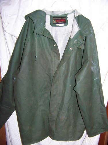 Pro Rainier Fisherman's Sailing Rain Jacket, Men's Large