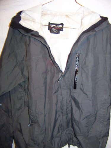 Kirkland Lightweight Waterproof Hooded Rain Jacket, Men's Large