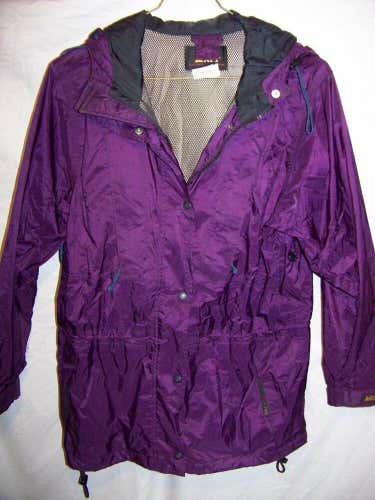 REI Gore-tex Waterproof Hooded Rain Jacket, Women's 8 Medium