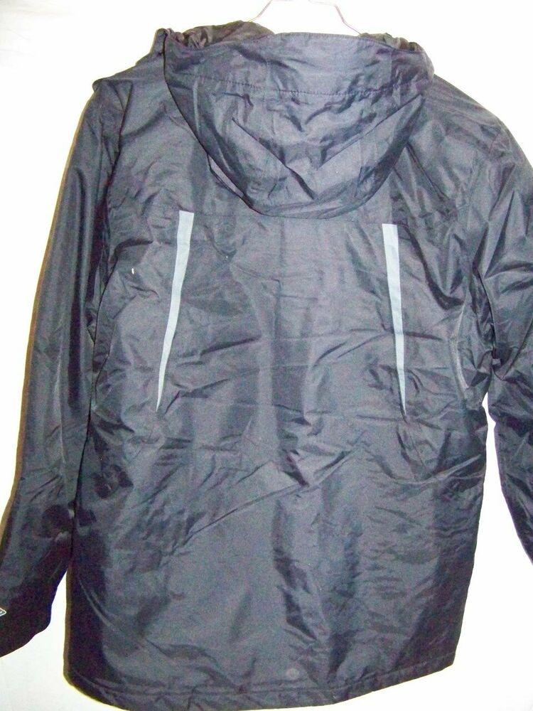 frozen granular hooded jacket