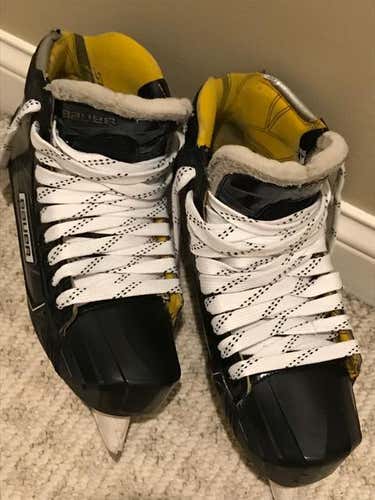 Bauer Supreme 1S Hockey Goalie Skates Senior Pro Stock Size 10
