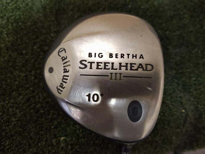 Callaway Big Bertha Steelhead III Ladies Flex Driver 10 Degree System III