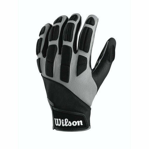 NEW Wilson Football MVP Tacktech Lineman Gloves Youth Medium WTF9341GYM