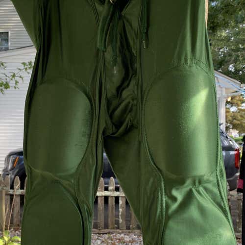 Green intergraded Youth 4XL Football Pants