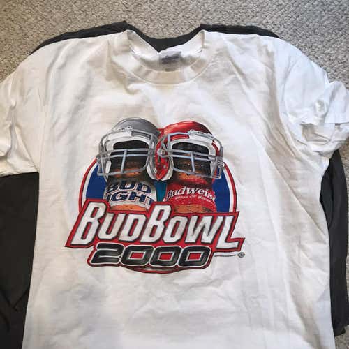 Vintage Bud Bowl Shirts 2000
