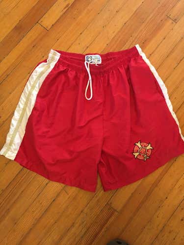 NJ Bergen Catholic BC Crusaders Lacrosse Oradell Unisex XXL Embroidered Game Shorts