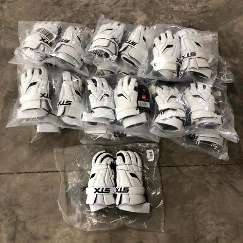 Brand New | STX Cell III Lacrosse Gloves | White