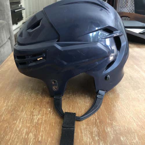 Navy Bauer Re-Akt Medium Hockey Helmet