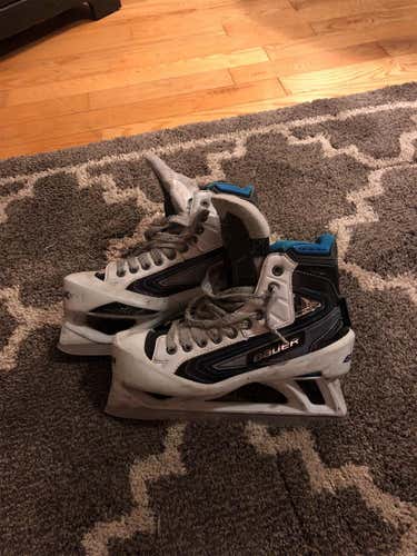 Bauer Reactor 9000 Hockey Goalie Skates  Size 6