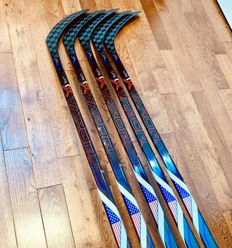 NEW Team USA (2 Pack) Bauer Vapor 1X Lite Hockey Stick LH P92 82 Flex Senior Pro Stock