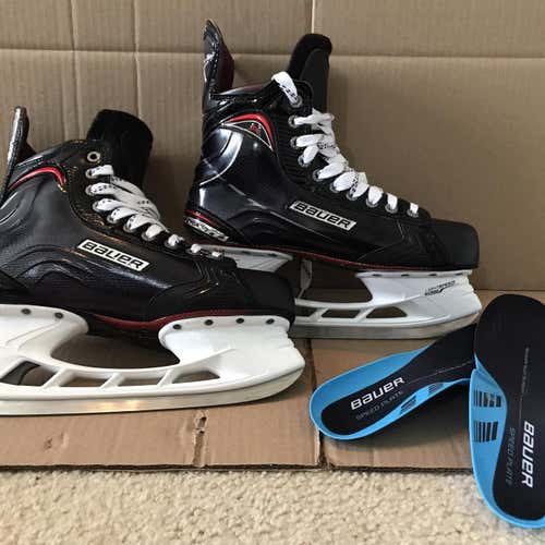 New Vapor 1X 2.0 Hockey Skates Senior Pro Stock Size 9.5