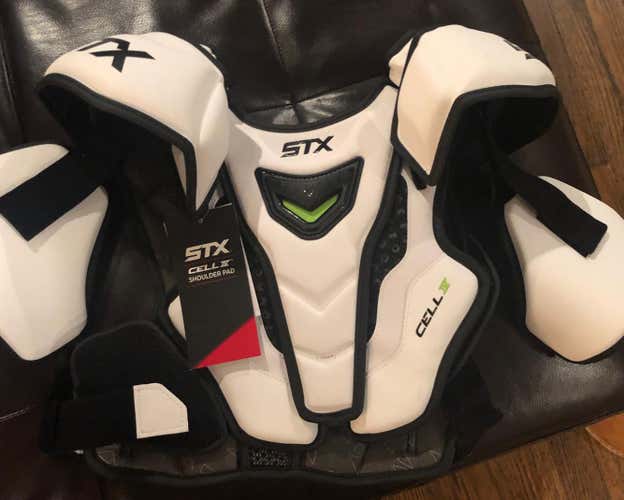 New Stx Cell IV S SMALL Shoulder Pads Lax Lacrosse New NWT