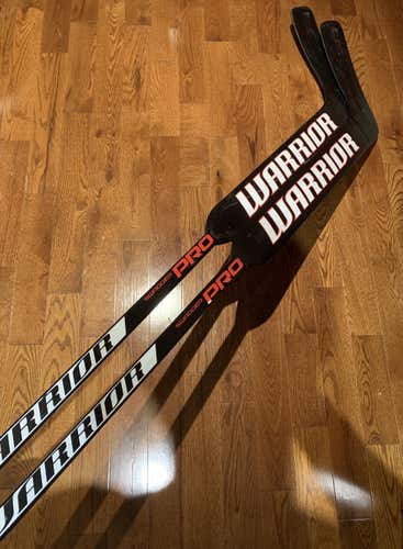 NEW (2 Pack) Warrior Swagger Pro Goalie Stick Regular Senior Pro Stock