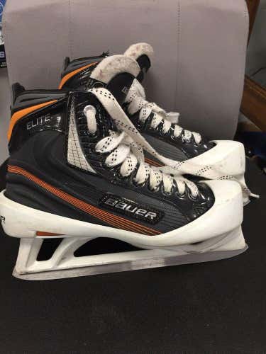 Senior Adult Size 7 Bauer Elite Ice Hockey Goslie Skates