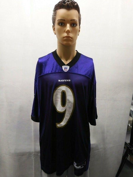 Steve McNair Baltimore Ravens Purple Jersey XL Reebok NFL