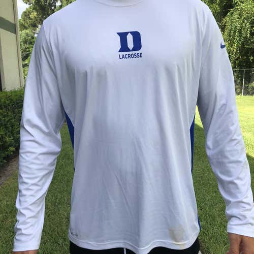Duke Lacrosse issued Nike long sleeve Shirt