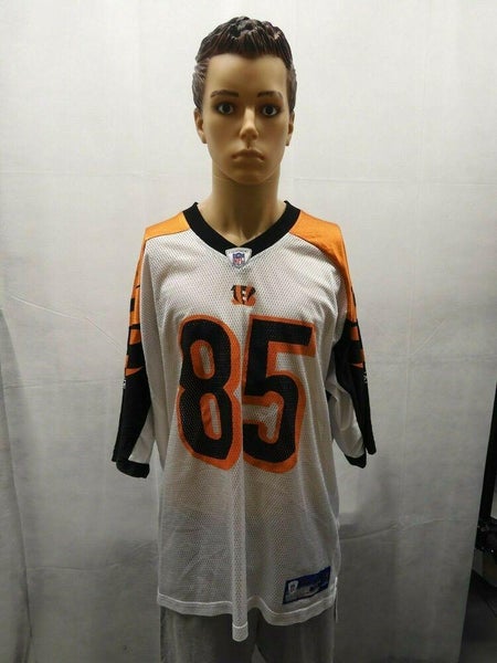 Reebok XL Cincinnati Bengals Chad Johnson Ochocinco Jersey White NFL