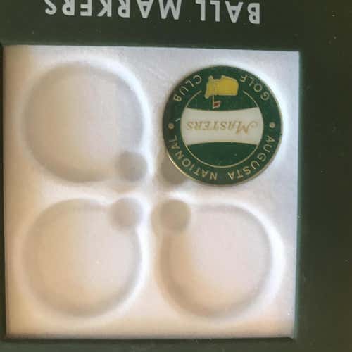 New Masters Ball Marker