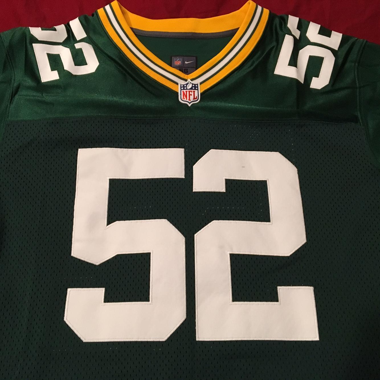 Nike Green Bay Packers No52 Clay Matthews Green Team Color Draft Him Name & Number Top Women's Stitched NFL Elite Jersey