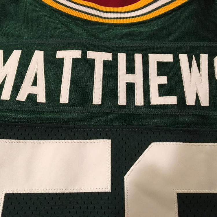 clay matthews authentic jersey