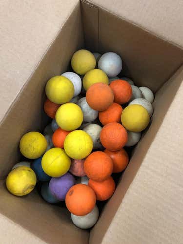 OFFER! 70 Used And Greasy Lacrosse Balls! Best Offer By Friday Gets Them!