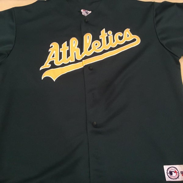 Oakland Athletics Gold Throwback Cooperstown Men's Jersey