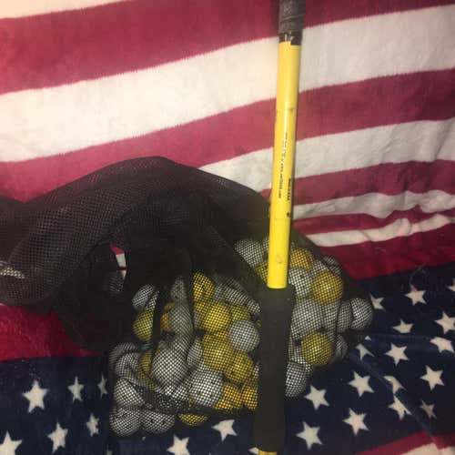 Training Bat And Mini Wiffle Ball Set.