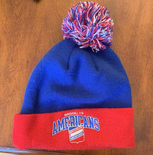 Brooklyn Americans Mitchell & Ness Beanie Hat